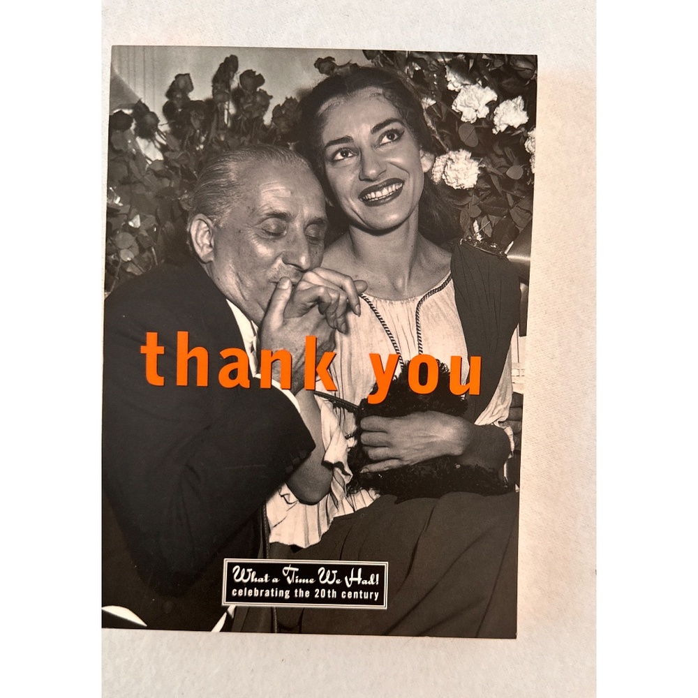 Thank You  Vintage Photo Postcard Booklet, Celebrating The 20th Century , Nostal